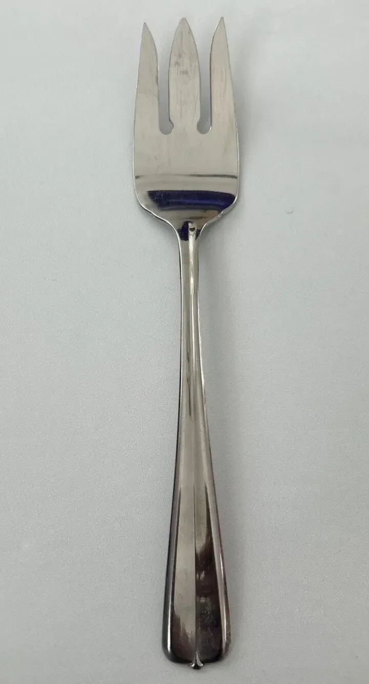 Vtg Oneida GALA-IMPULSE Glossy Stainless Steel Flatware 8.5” MEAT FORK USA